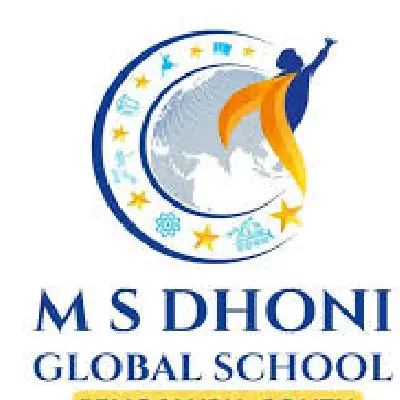  Logo of MS Dhoni Global School
